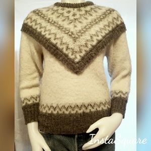 "Alafoss Icewool" Icelandic Knit Wool Sweater